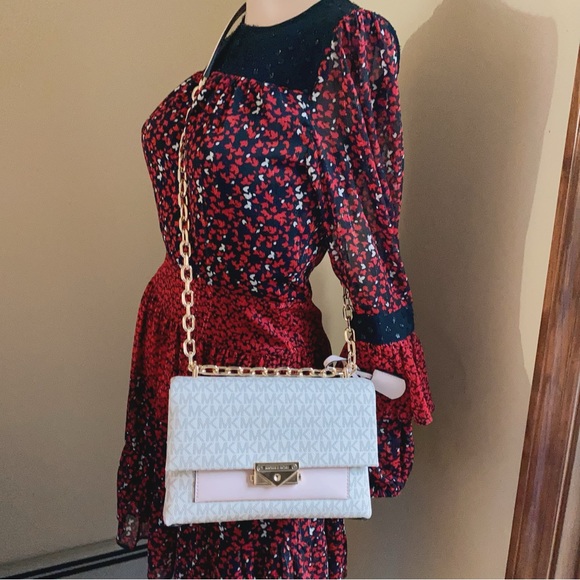 Michael Kors Cece Medium Shoulder Bag - Picture 8 of 10